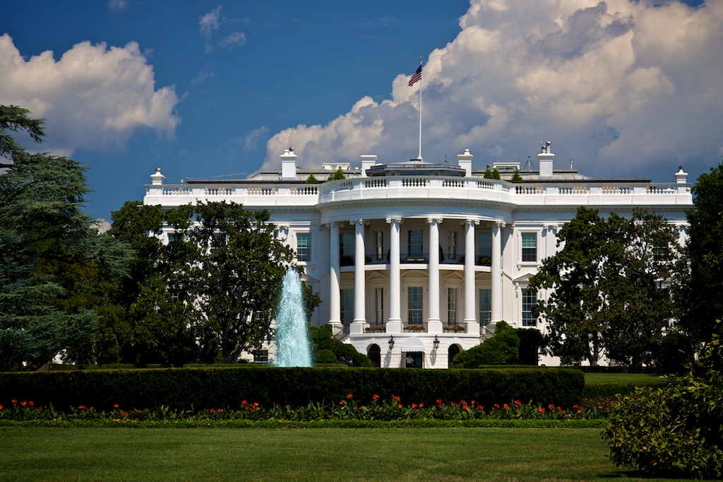 White house, blue sky zach rudisin